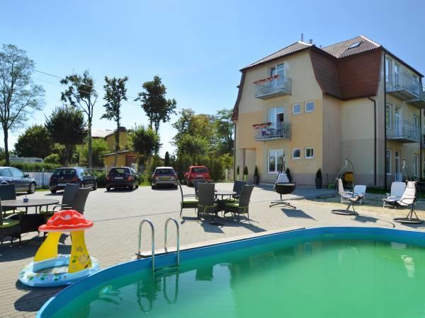 Appartement Willa Plaza Pokoje I Domki Z Widokiem Na Morze à Dziwnów Extérieur photo